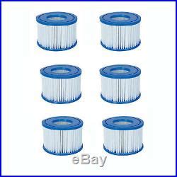 Bestway Spa Filter Pump Replacement Cartridge Type VI SaluSpa Hot Tub 6 Pack