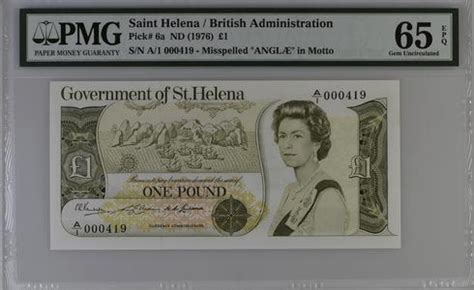 Saint Helena Pound Type Saint Helena The Banknote Numizon