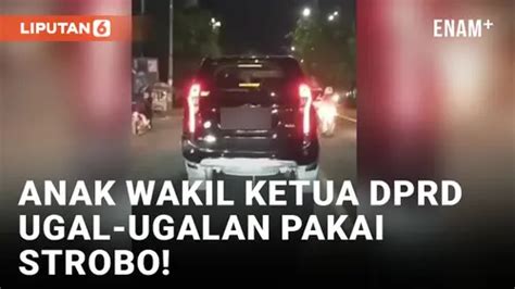 Video Tegas Mobil Wakil Ketua Dprd Ditahan Usai Viral Ugal Ugalan Di