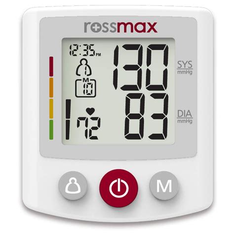 Rossmax Bq705 Xl Deluxe Automatic Wrist Blood Pressure Monitor