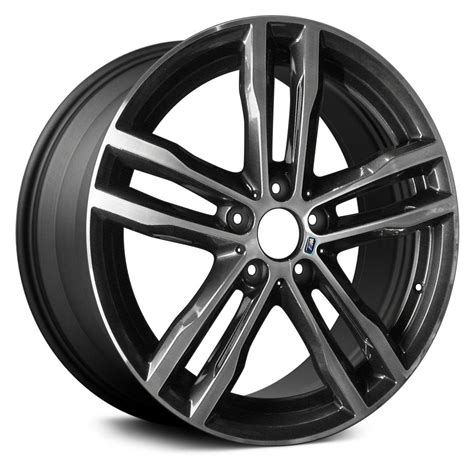 Replace ALYBY051U30 Double 5 Spoke Machined And Dark Charcoal 19x8 5