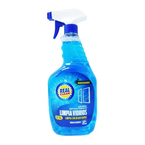 Limpia vidrios Real Clean aroma ártico fresco 1 l Walmart