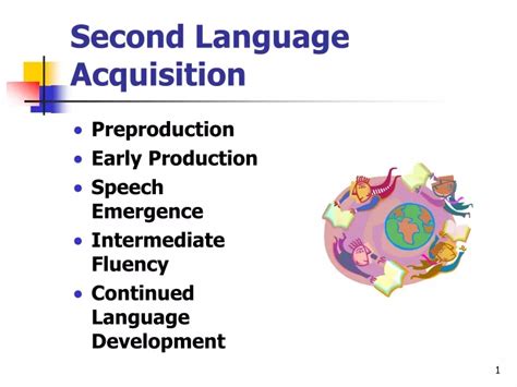 Ppt Second Language Acquisition Powerpoint Presentation Free Download Id 9340001