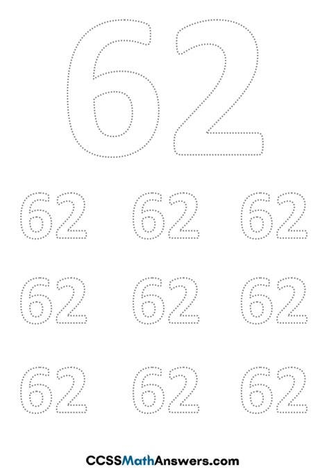 worksheet  number   printable tracing handwriting counting