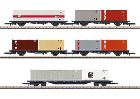 Containertragwagen Set Märklin Website DE