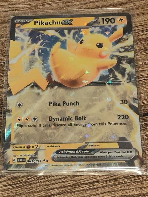 PAL 063 Pikachu EX EN Paldea Evolved Kaufen Auf Ricardo