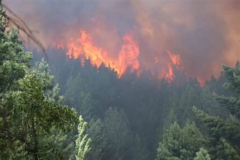 Voraz Incendio En Epuy N El Fuego Avanza Con Vientos M S Intensos