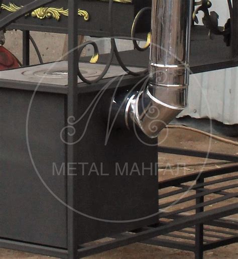 Дымоход для мангалов с крышей и печкой, доставка Москва и МО I METALМАНГАЛ