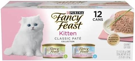 Purina Fancy Feast Kitten Classic Pate Collection Cat Food Packs