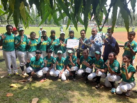 Sleman Raih Perak Softball Putri Porda Diy Star Jogja Fm