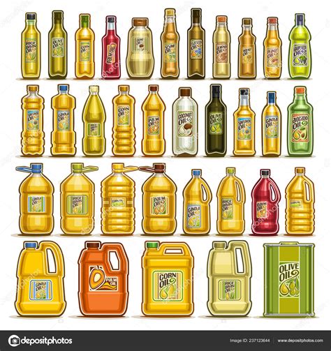 Vegetable Oil Bottle Label