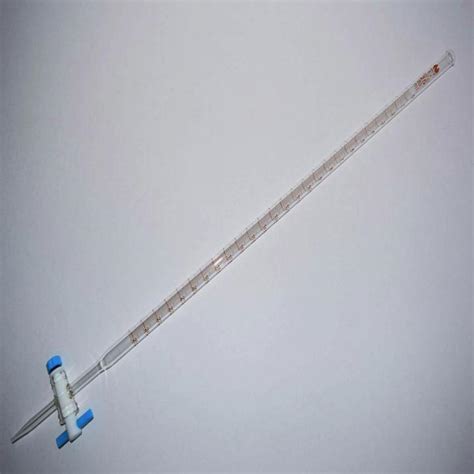 Ready Stock NICE Glass Burette 5ml To 100ml With PTFE Stopcock