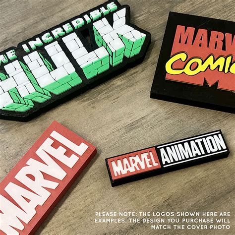 3D printable MARVEL ANIMATION LOGO DISPLAY BY AM-MEDIA.BIZ・Cults