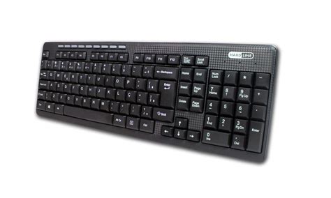 Teclado Multimidia Hardline K Usb Preto Abnt