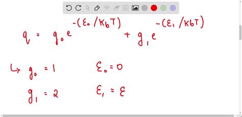 SOLVED Write The Partition Function For A Two Level System The Lower