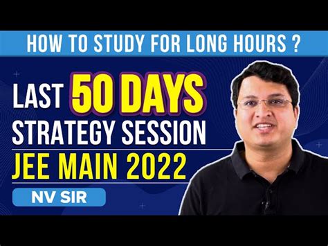 IIT JEE Study Plan Detailed Study Plan To Make Your JEE Preparation Easy