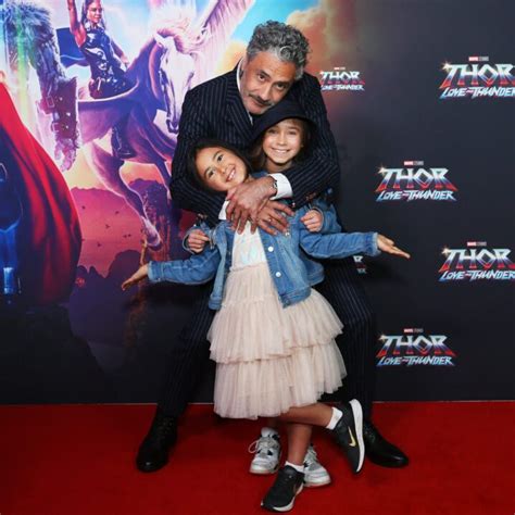 Taika Waititi Says It's Been "Really Cool" to Have His Kids on "Every ...