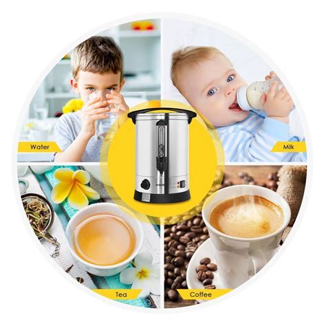 Water Urn Kettle Dispenser Instant Hot Cold Tea Coffee Maker Commercial Home Camping Boiler Machine