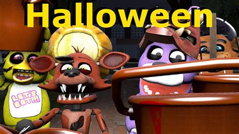 Baby Foxy Halloween Trick Or Treat Fnaf Sfm Animation Youtube