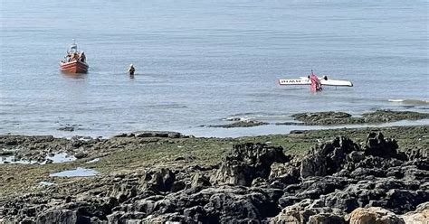 Plane Crashes Into The Sea Off The Coast Of Porthcawl Live Updates