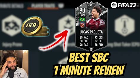 Showdown Lucas Paqueta Insane Sbc Player Review Youtube