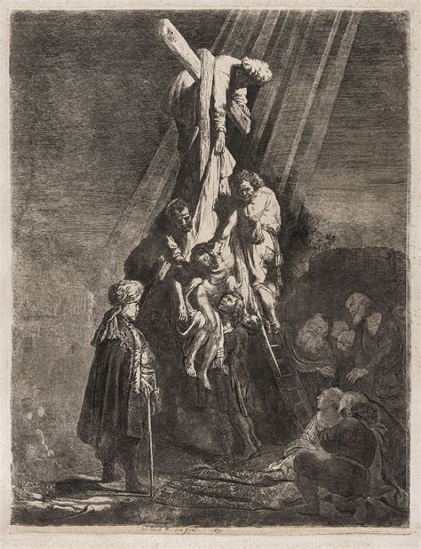 Rembrandt Van Rijn The Descent From The Cross Second