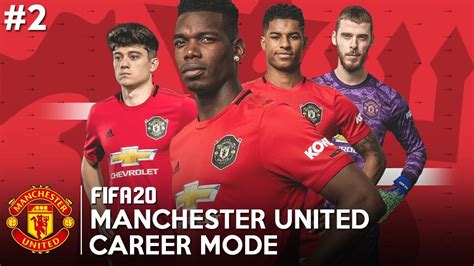 FIFA 20 Manchester United Career Mode 2 PRE SEASON STARTS YouTube