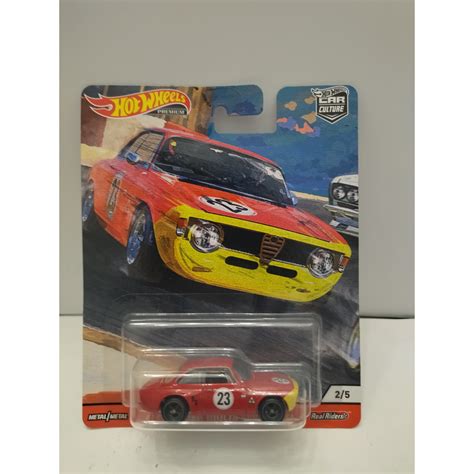 ALFA ROMEO GIULIA SPRINT GTA THRILL CLIMBER HOT WHEELS PREMIUM BCN STOCK CARS