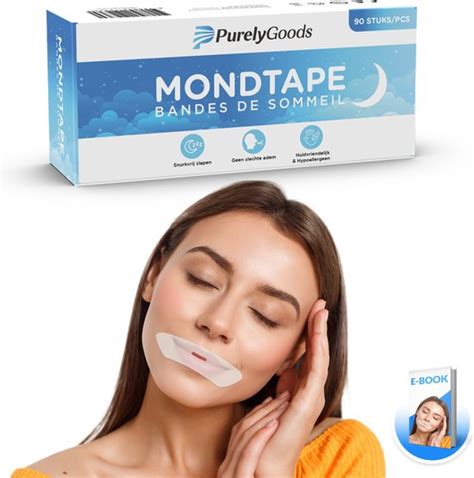 Purelygoods Anti Snurk Mondtape Stuks Mond Tape Myotape