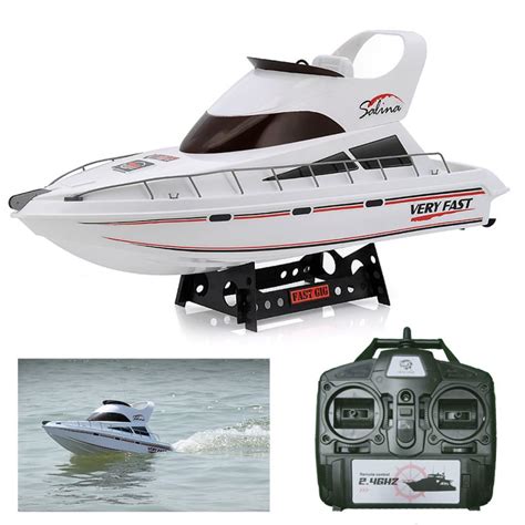 Rc Remote Control G Rtr Salina Speed Racing Boat Yacht Dual Motors