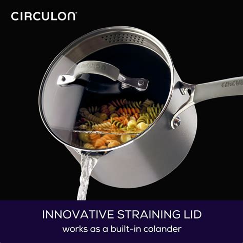 Circulon Elementum Hard Anodized Nonstick Cookware Pots And 53 Off