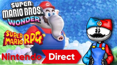 Nintendo Direct 21 6 2023 Reaccion Gatoplay YT Remake Del Mario RPG