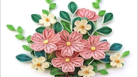 Quilling Flower V15 Tutorial Paper Flower Como Hacer Flores