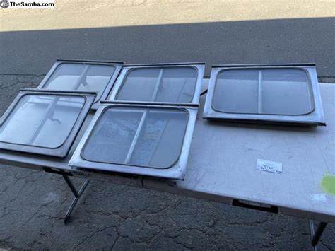 Vw Classifieds Set Of 5 Hehr Early Camper Windows