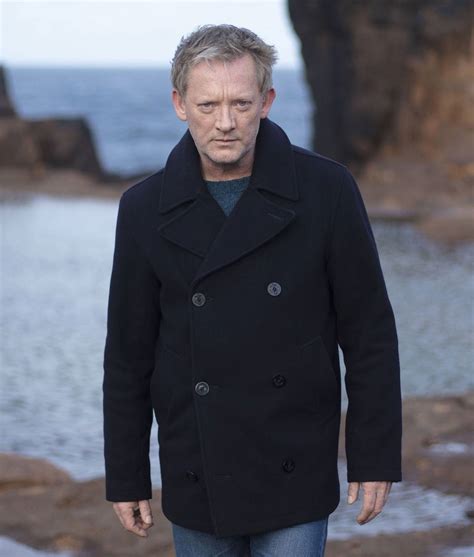 Douglas Henshall Shetland DI Jimmy Perez Peacoat - Jackets Creator