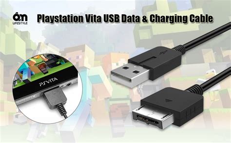 Ps Vita Charger Cable Amlifestyle M Ps Vita Usb Power Lead In