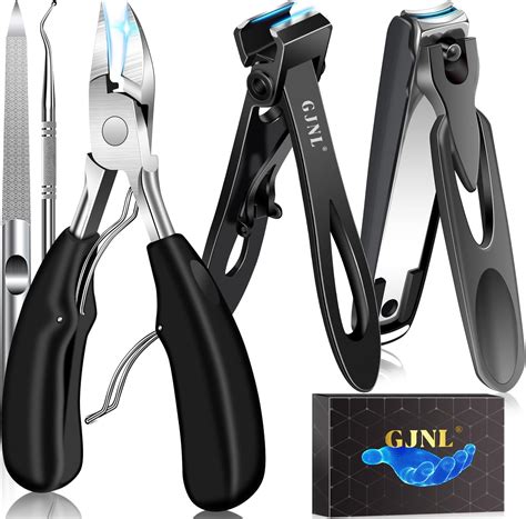 Amazon.com : Toenail Clippers for Seniors Thick Nails - 17mm Wide Jaw