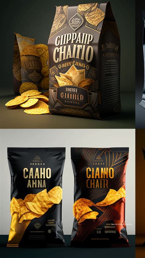 Inspiration For Attractive Chips Packaging Designs Chip Packaging