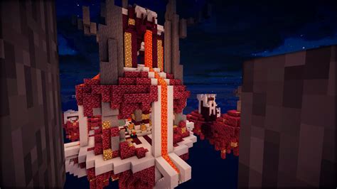 Nether SkyWars Minecraft Map