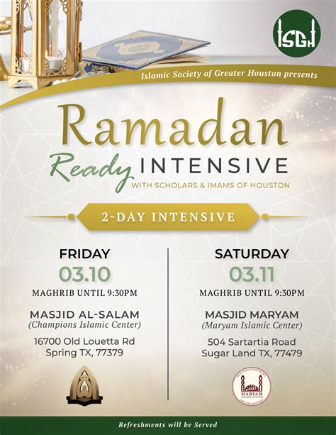 Ramadan Islamic Society Greater Houston