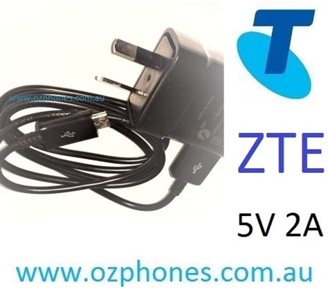 Zte Telstra Wall Charger Tough Max 3 T86 Axon 7 Axon Mini 5v 2a Ebay