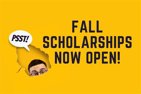 Fall 2024 Scholarships Now Open! | About Us