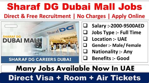 Sharaf DG Group Hiring Staff In Dubai Abu Dhabi And Sharjah UAE 2022