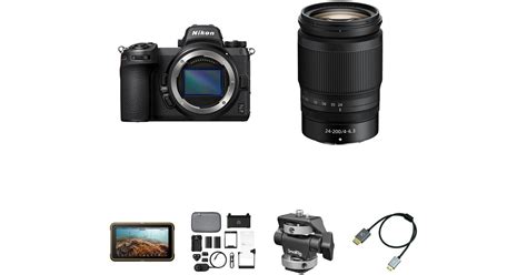 Nikon Z7 Ii Mirrorless Camera With 24 200mm Lens And Recording