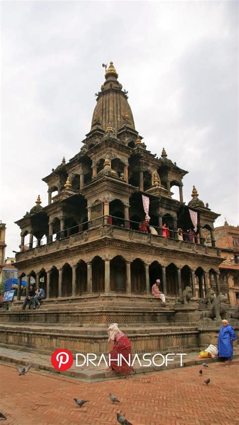 Nepal Kathmandu Old Town Temple Monument Local Town Center