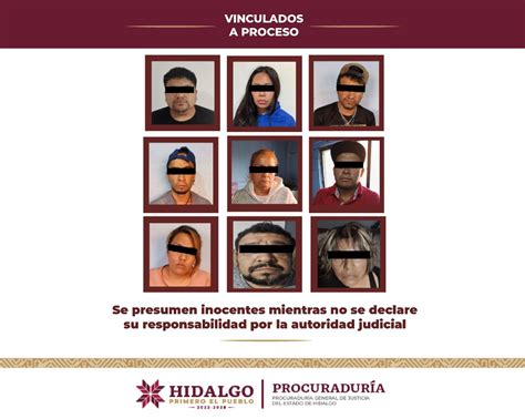 Vinculan A Proceso A Nueve Personas Por Narcomenudeo En Hidalgo Grupo