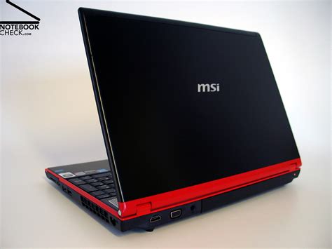 Review Msi Megabook Gt Gaming Notebook Notebookcheck Net Reviews