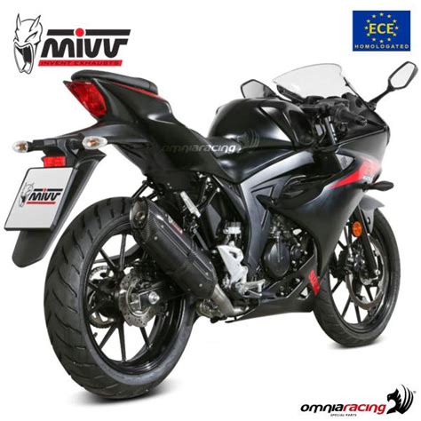 Mivv Suono Full Exhaust System Homologated Black Inox For Suzuki