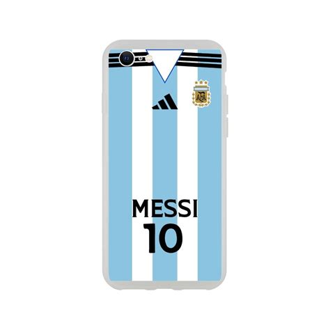 Messi Argentina Soccer Jersey Classic Blue and White Striped Football Shirt, Lionel Messi Fan ...