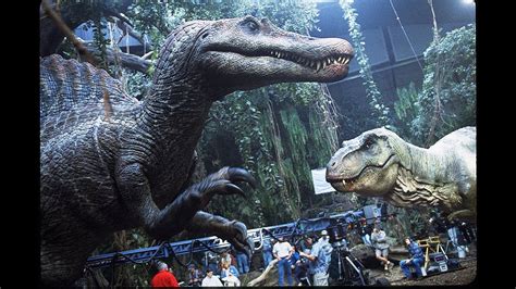 How They Built Jurassic Park Iiis Spinosaurus Part 2 Behind The Scenes Youtube